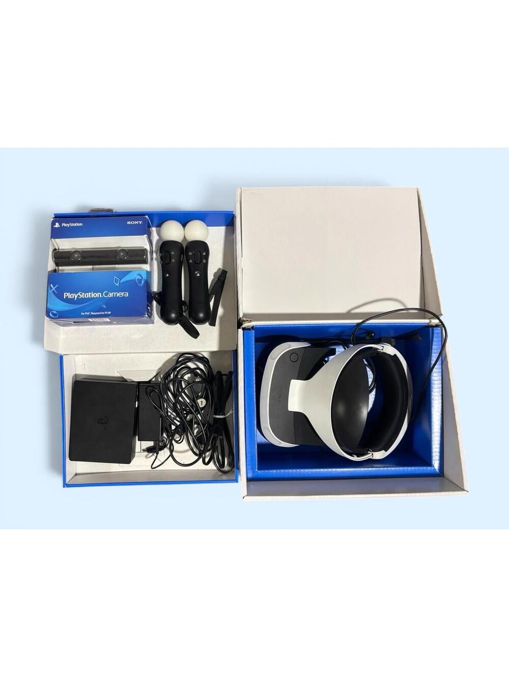 Sony PSVR CUH-ZVR2 PlayStation VR COMPLETE SET For PS4 Console FULLY TESTED